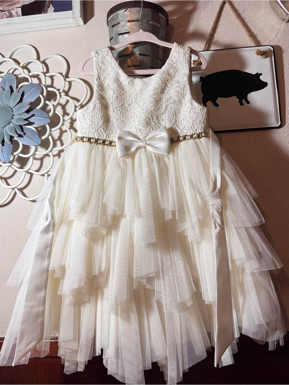 American Princess Flower Girl Dress